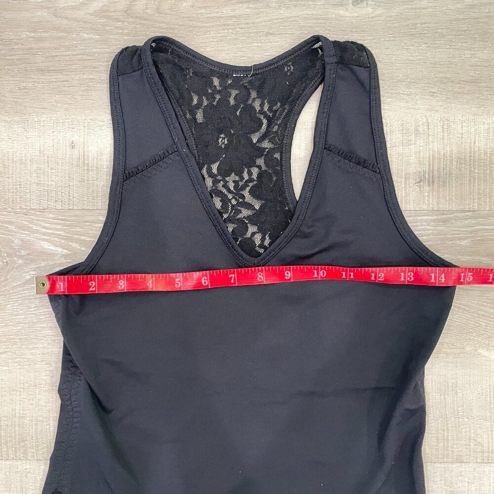 Lace Racerback Tank Top - Picture 2 of 4